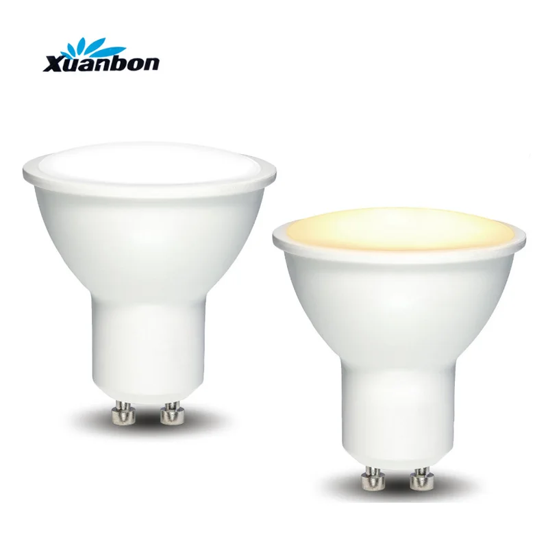 Dimmable GU5.3 Led Spotlights Mr16 GU10 110v 220v Bulbs Indoor Lamps Real 3W 5W DownLights