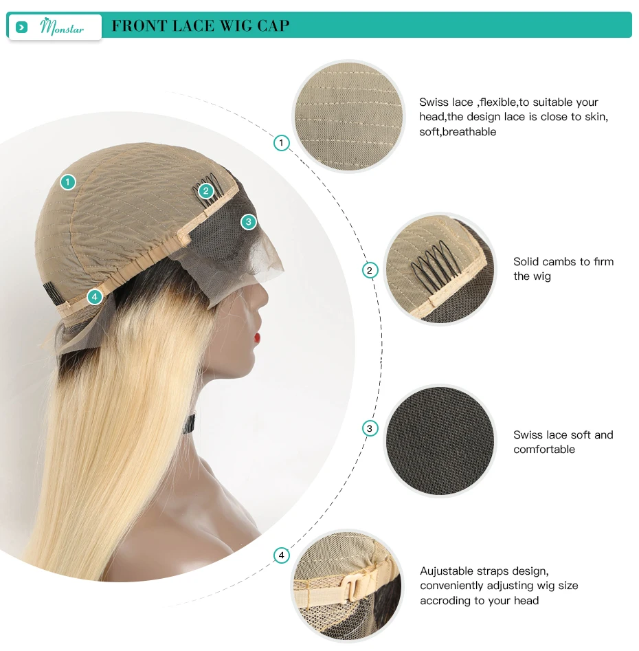 1B613 Lace Front Wig6