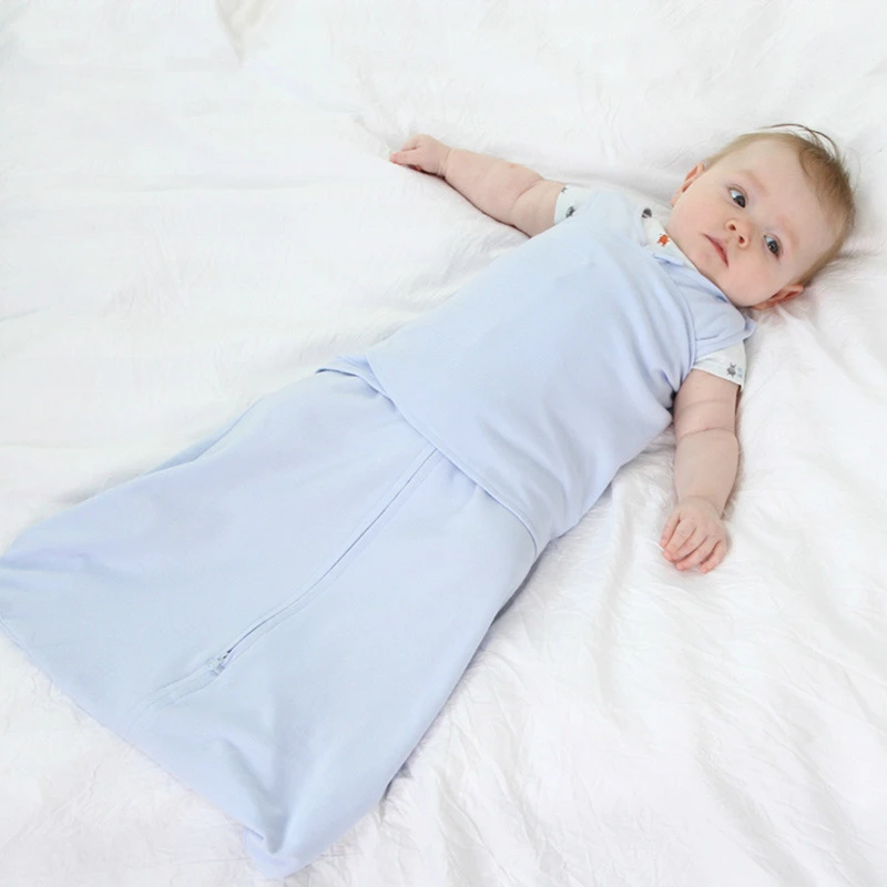 Puro Algodão Macio Infantil Do Bebê Sacos de Dormir Bebê Recém nascido Anti Pontapé Asas do