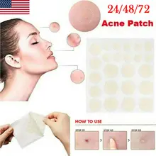 72 шт метка на коже патчи от акне новые Гидроколлоидные акне и метка на коже для удаления пластырей США