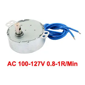 

Uxcell Hot Sale 1Pcs AC 100-127V 0.8-1R/Min CCW/CW Direction 4W 50/60Hz Frequency Synchronous Motor
