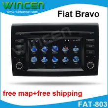 6.2″ Car DVD Player for Fiat Bravo with 3D Menu multilanguage support onboard computer HOT SELLING Free Shipping+Map