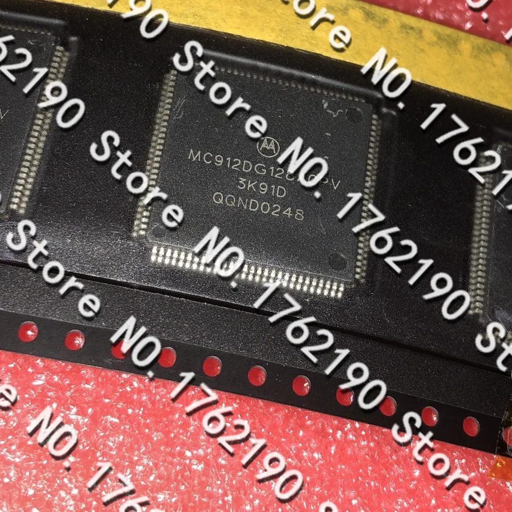 10 шт./лот MC912DG128ACPV 3K91D QFP112 автомобильный чип IC | Электронные компоненты и
