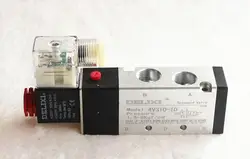 Магнитный клапан DELIXI 4V110-06 4V210-08 4V310-10 4V410-15 Соленоидный клапан, обратный клапан катушки