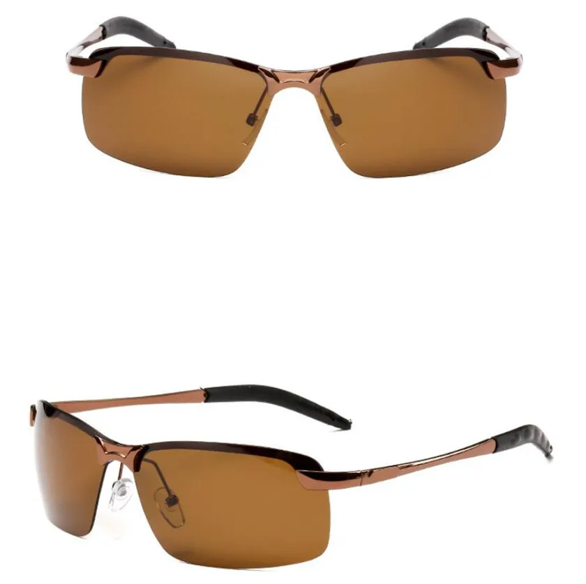 Фирменный дизайн поляризованные солнцезащитные очки для мужчин прямоугольное покрытие вождения очки зеркальные Спортивные солнцезащитные очки gafas de sol UV400