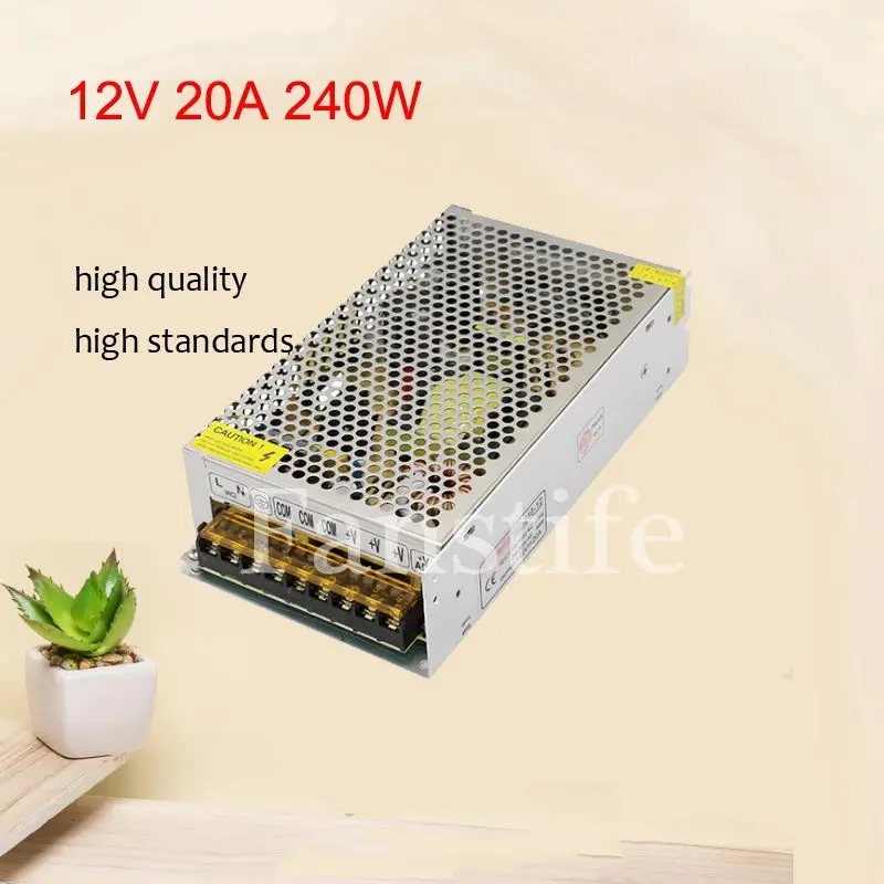 12 V 20A 240 W Светодиодный источник питания