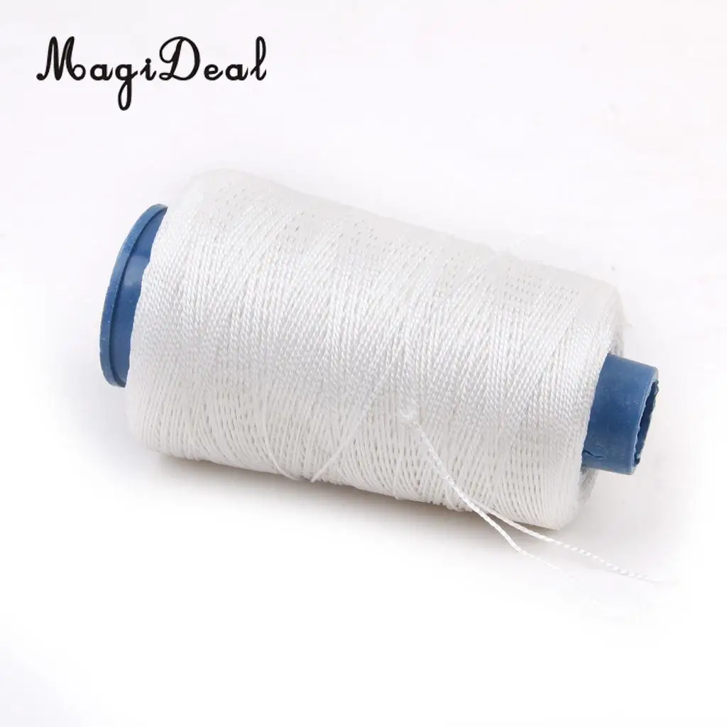 350M 80LBS Coffee Nylon Twisted Bowstring Thread Kite Line String Sewing Cord for Outdoor Hunting Archery Camping Clothes Access