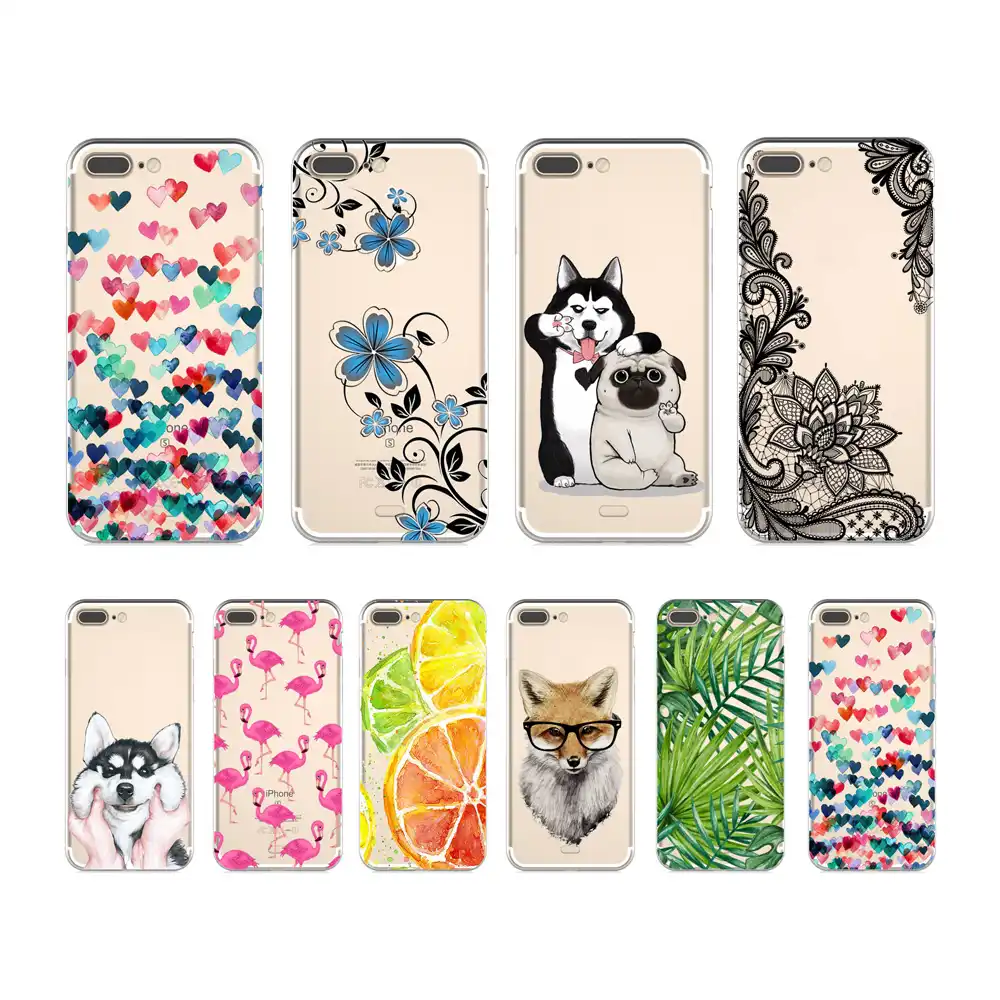 iPhone 7 8 Plus case Silicon Cute Soft iPhone 7 8 Plus case Silicon Cute Soft