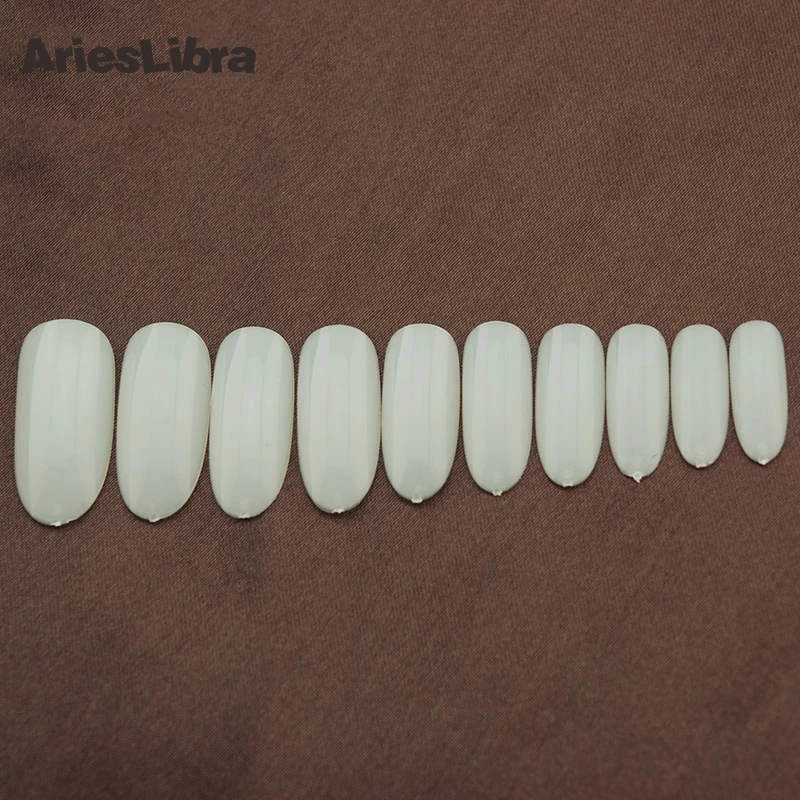 AriesLibra 500 шт./упак. полное покрытие накладные ногти натуральные накладные ногти акриловые УФ-гель обучение искусственные ногти поддельные насадок для маникюра