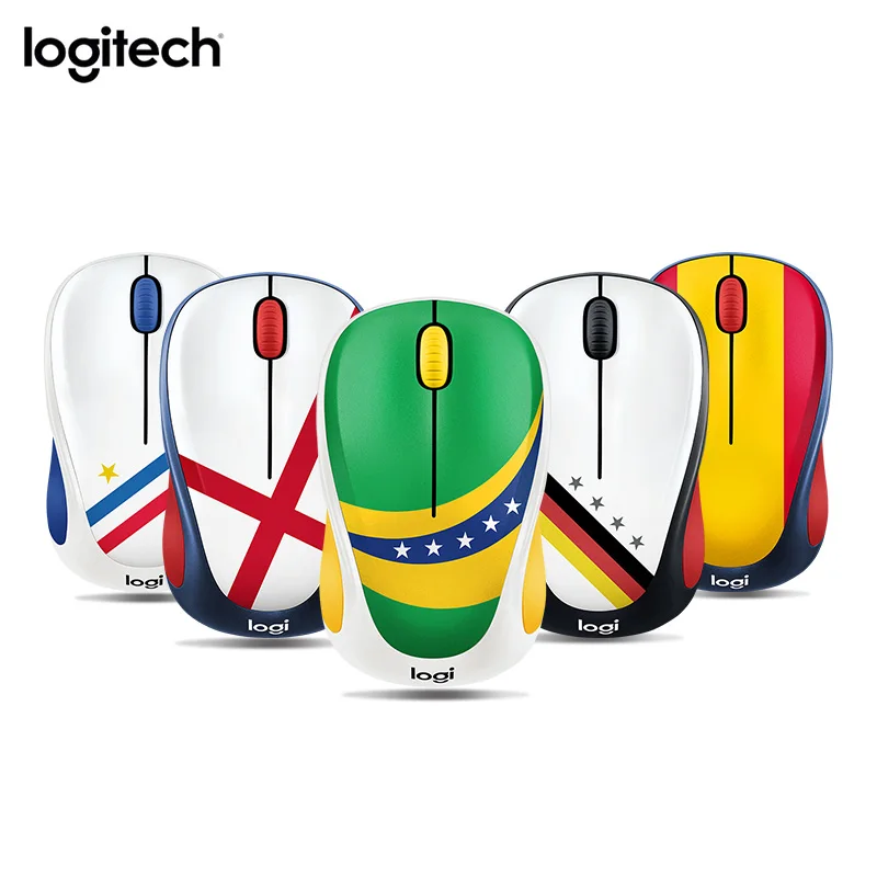 

New Logitech M238-v3 Wireless Mouse 2.4GHz Office Cartoon with USB Nano Receiver Laptop/Desktop 1000DPI Cartoon Version Mouse