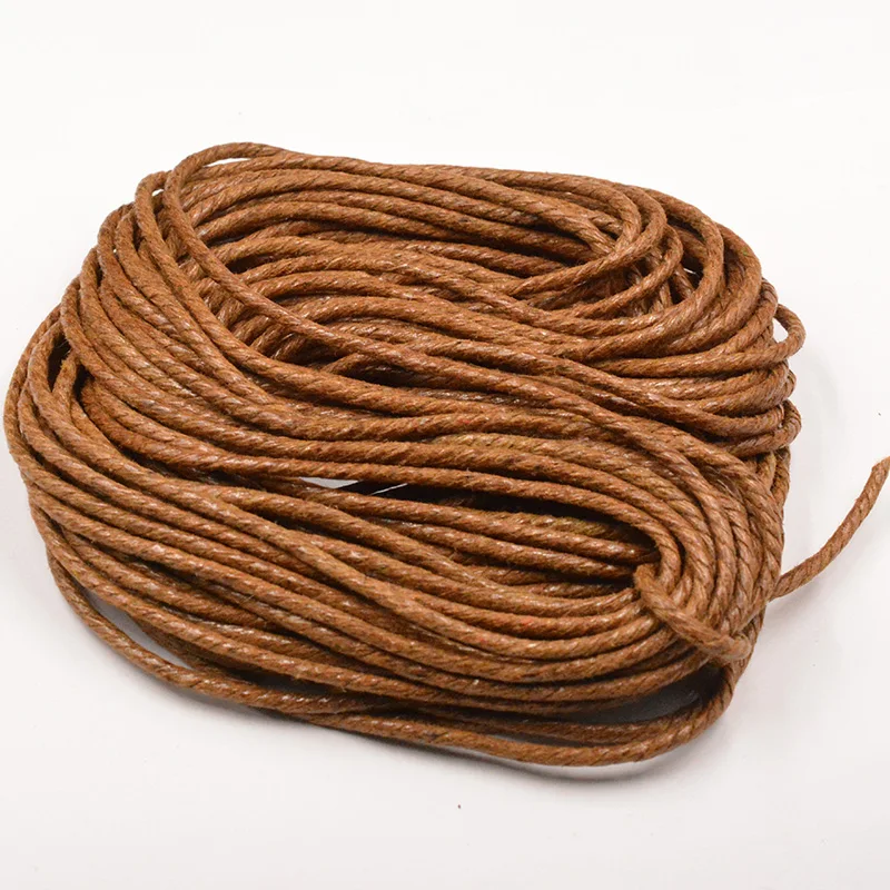 

FLTMRH Cotton Cords Sewing Thread DIY Wedding Decor Supply Handmade Artisan String Rope Craft Twisted Macrame Cord