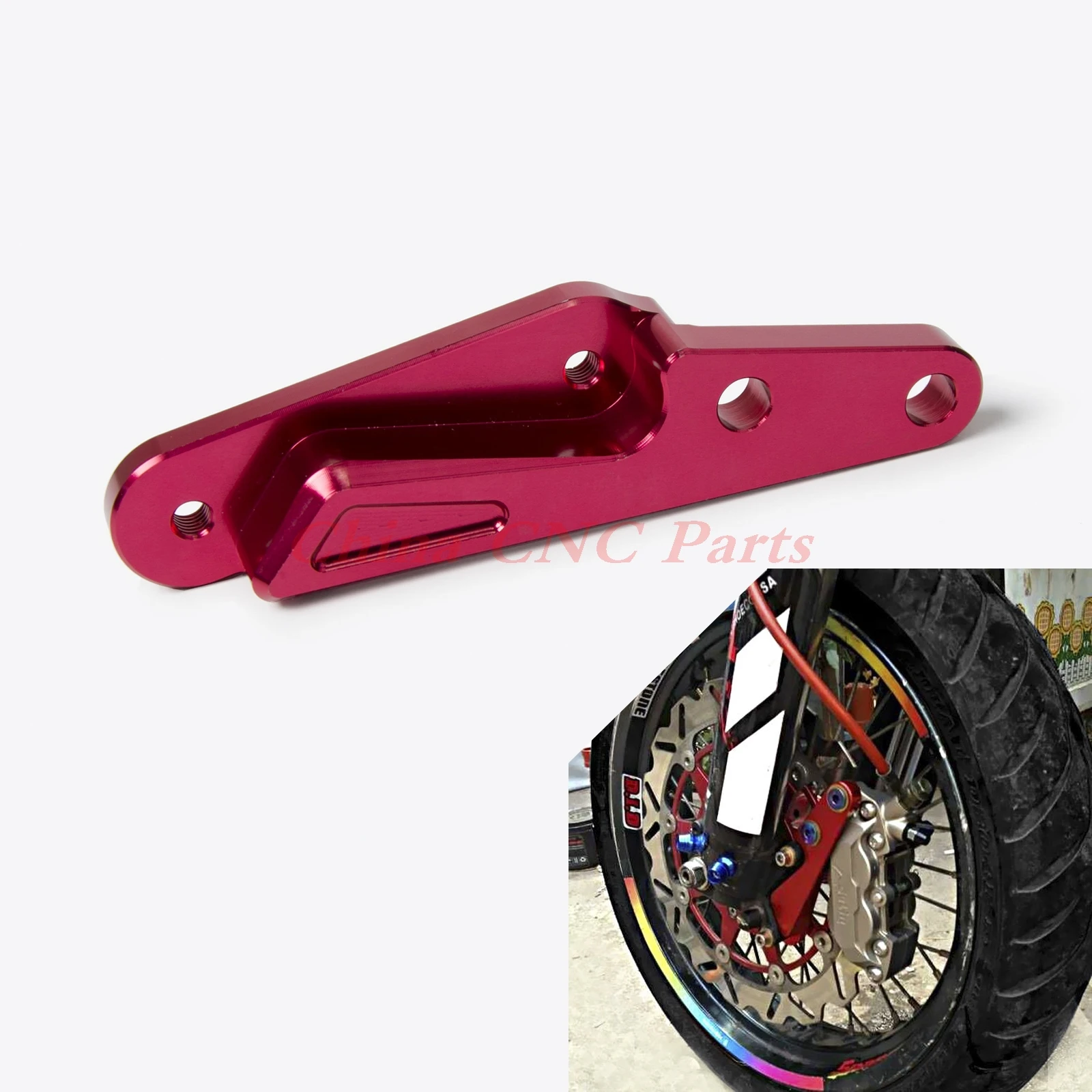 Braking 04-14 Honda CRF450R Caliper Bracket for 320mm Supermoto Disc