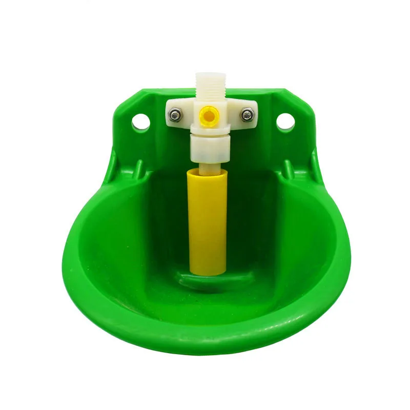 5 sets Animal drinkers Cattle Sheep Horse Swine Dog automatic water bowl 18cm Farm animal feeders Cattle and sheep equipment