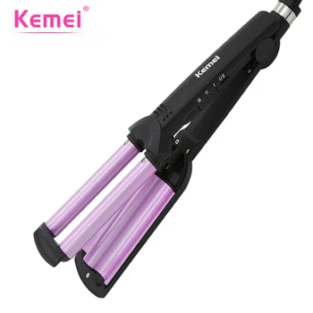 

KEMEI Hair Styler Hair Curler Professional Automatic Curling Iron Rollers Egg Rolls Styling Tools Hair Volume Style KM-2022