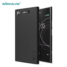 For Sony Xperia XZ1 Case NILLKIN Super Frosted Shield X Matte Hard PC Back Case For Sony Xperia XZ1 Cover With Screen Protector For Sony Xperia XZ1 Case NILLKIN Super Frosted Shield X Matte Hard PC Back Case For Sony Xperia XZ1 Cover With Screen Protector