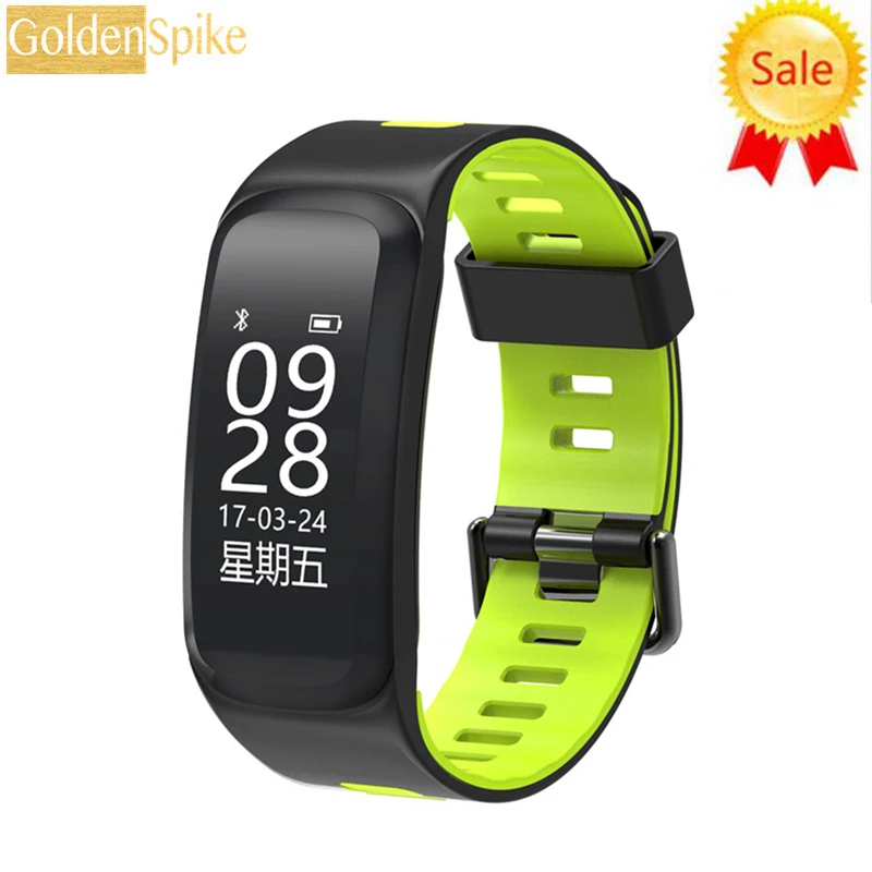

F4 Swimming Fitness Bracelet Pulsometer Smart Watches Podometre Stopwatch Activity Tracker Weather UV Showing Band pk fitbits