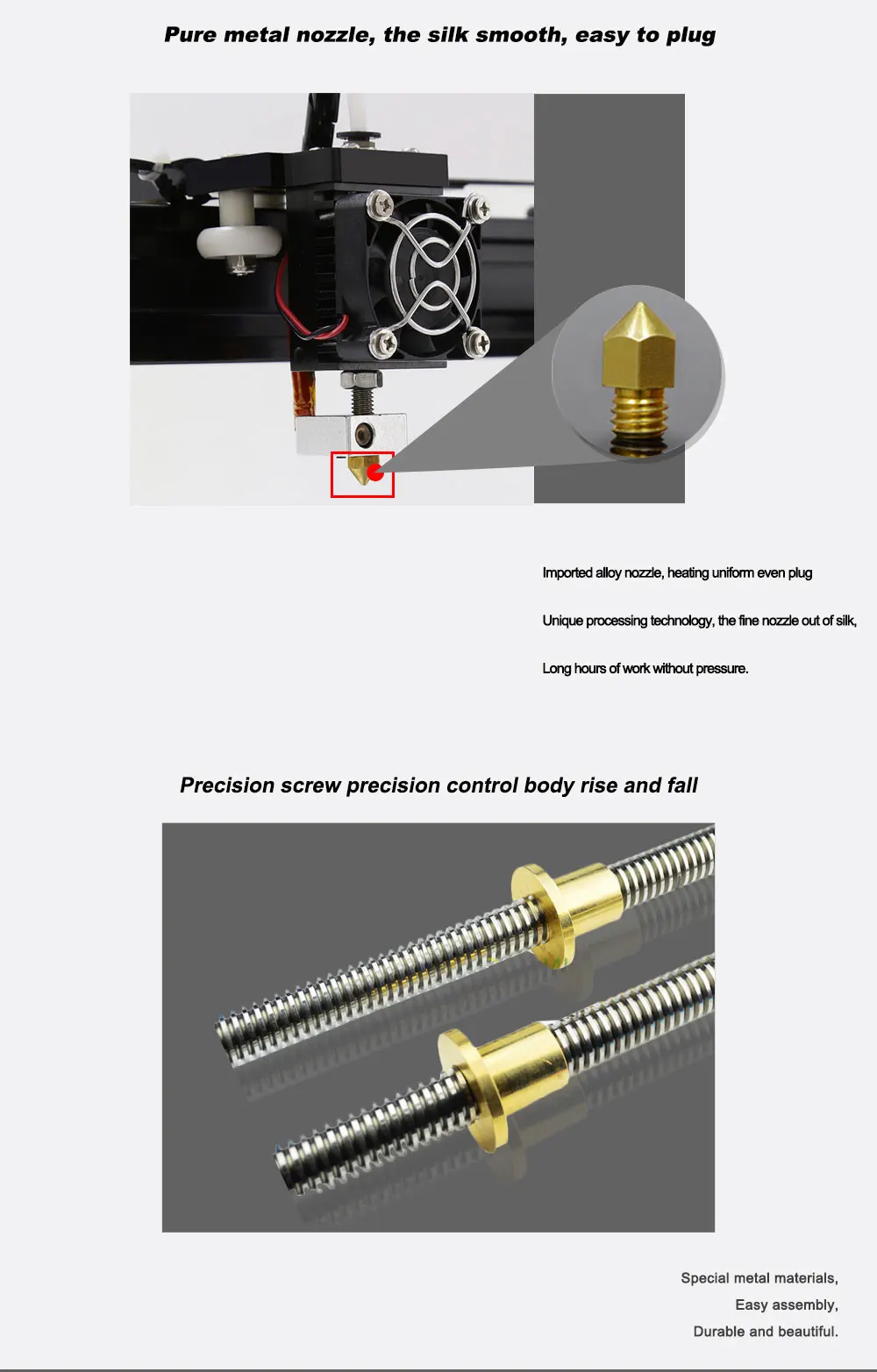 Дешевый 3d принтер алюминиевый быстрая установка Reprap Prusa i3 Anet A2 3d принтер с Большой печатью размером 22*22*22 см 2004/12864LCD