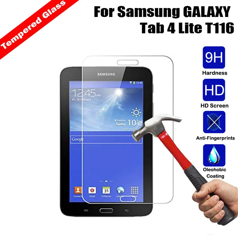 Настоящее закаленное Стекло пленка для Samsung Galaxy Tab 3 7,0 P3200 P3210 Tab A 8,0 T350 9,7 T550 Примечание 10,1 защита экрана планшета