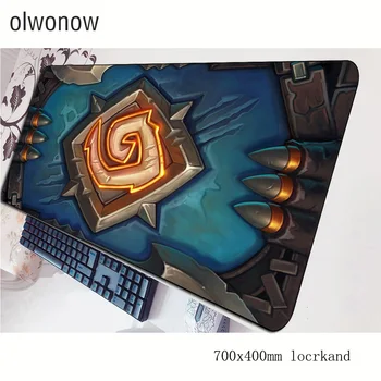

hearth stone mouse pad thick Computer mat 70x40cm gaming mousepad large anime padmouse keyboard games pc gamer desk