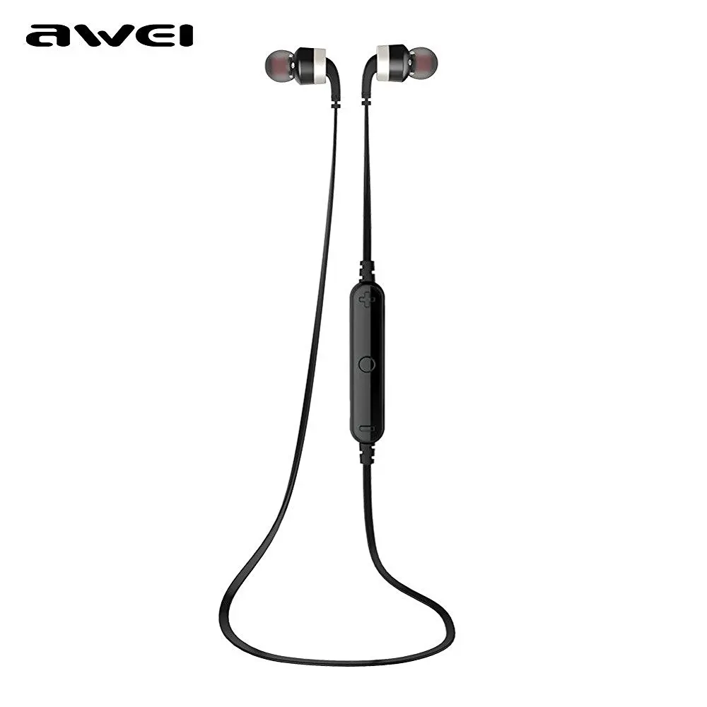 Awei A960BL Вкладыши Беспроводная Связь Bluetooth 4.0 Наушники Спорт Stereo Hifi Super Bass Heaset Handfree С