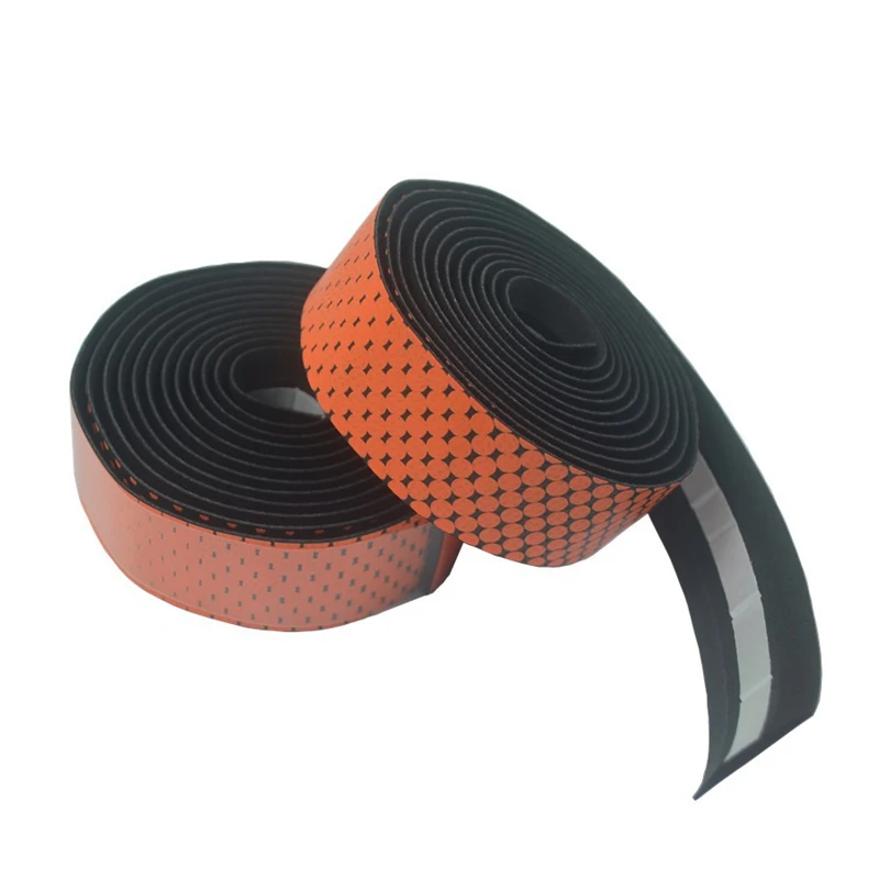 

High Quality PU Road Bike Handlebar Tapes Bicycle Cork Handlebar Tape Wrap 2 Bar Plug Bicycle part Gradient Bike Handlebar Tapes