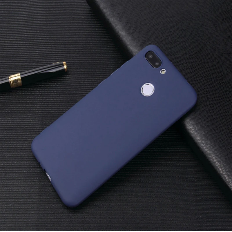Ультратонкий матовый Мягкий силиконовый чехол из ТПУ Для Xiaomi Mi8 lite мягкий