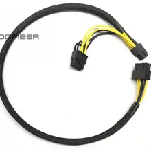 LODFIBER 10pin до 6+ 8pin Мощность кабель для HPE DL380 G8 и NVI DIA сетки K2 GPU 50 см