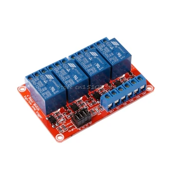

12V 4 Channel 4 Road Relay Module with Optocoupler Isolation Supports High and Low Trigger G08 Whosale&DropShip