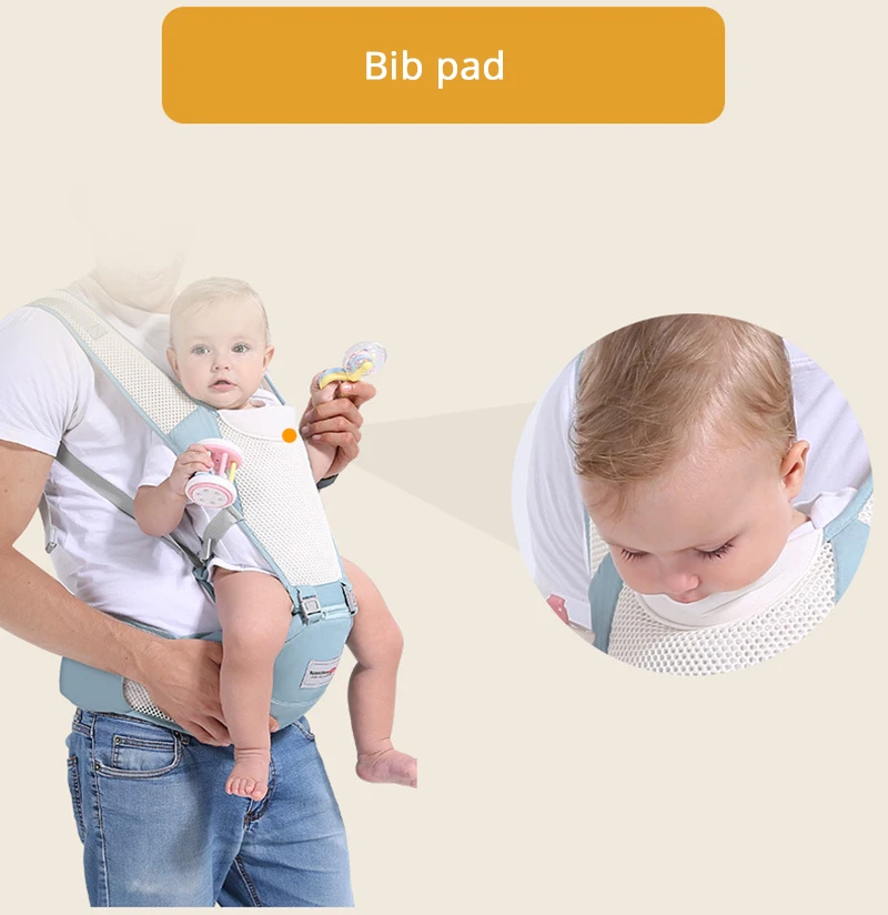 Honeylulu 3D воздухопроницаемость детская переноска модное с лямками для новорожденных кенгуру для ребенка Ergoryukzak слинг Хипсит Рюкзак-кенгуру