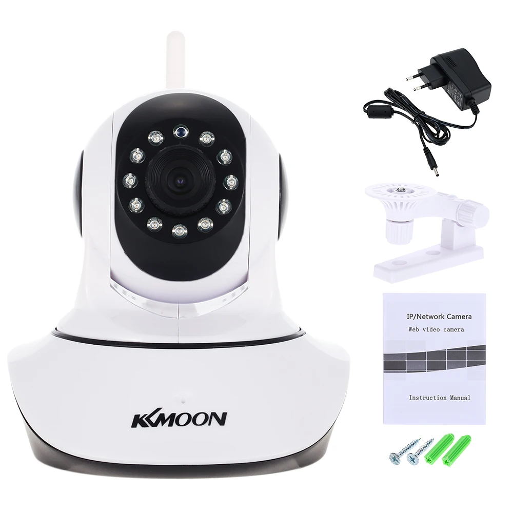 Kkmoon беспроводной 1080P ip-камера Wifi onvif-видео камера наблюдения P2P Pan/Tilt камера видеонаблюдения Wifi Cam TF слот для карт