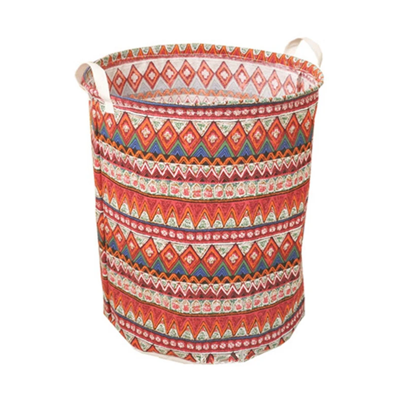 سلة الغسيل كبيرة قدرة القطن + الكتان سلة الغسيل الملابس سلة التخزين دلو طوي سلال للملابس قذرة