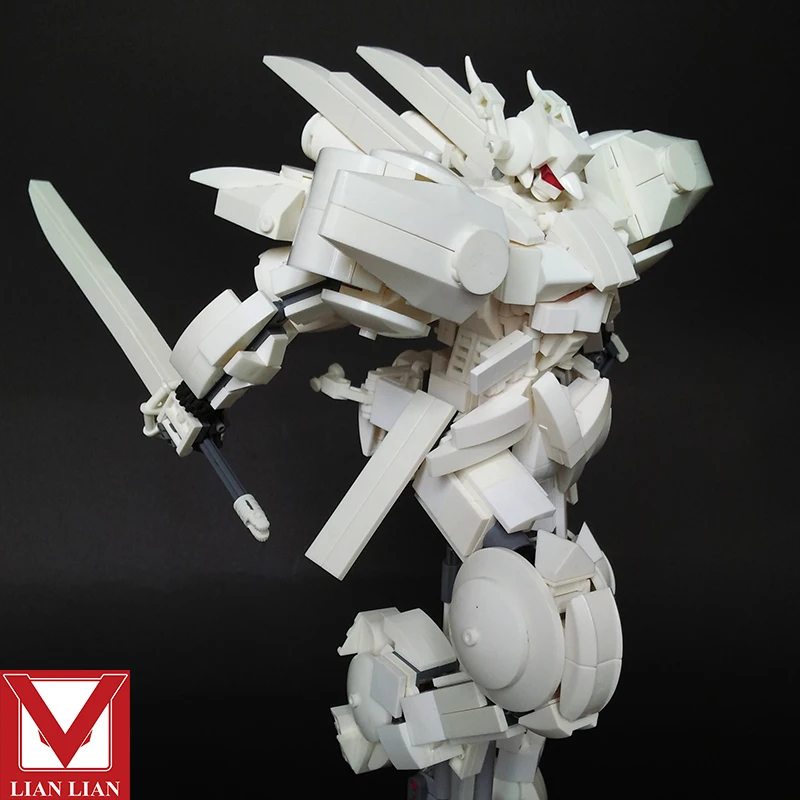 Kennie MOC дизайн персональный diy 784+ шт белый Gundam mk2 gundam модель строительные блоки фигурка для детей Подарки