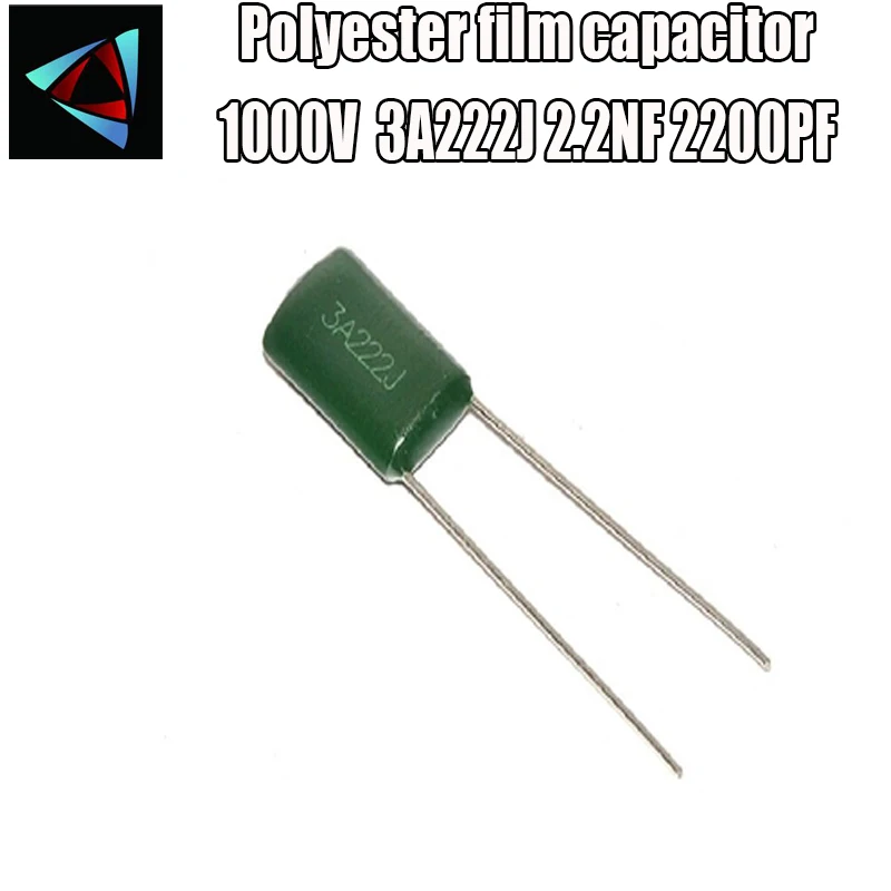 36 шт. пленочный конденсатор из полиэстера 3A222J 1KV 2.2NF 2200PF 1000V|Конденсаторы| |