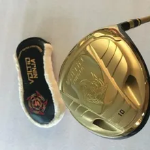 Катана волтио водитель-ниндзя Золотой Гольф Драйвер гольф-клубов 9/10 градусов R/S/SR гибкий Спидер 461 графитовый Вал с крышкой головы