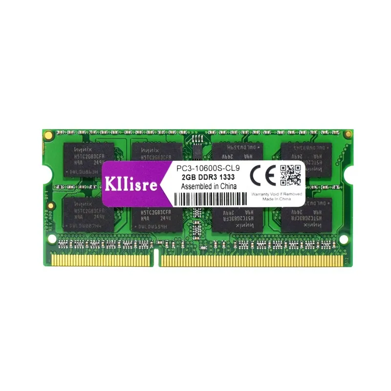 Kllisre DDR3 2GB 1333Mhz 204Pin ноутбук память SO-DIMM ноутбук ram