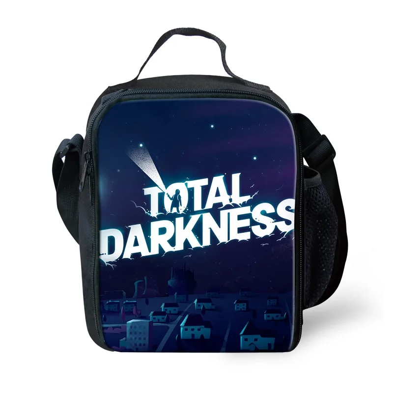 004 THIKIN Tote Darkness напечатанная популярная Термосумка для пищи сумка для еды для детей студентов женщин ланчбэги сумка для пикника, водостойкая коробка для ланча - Цвет: 004