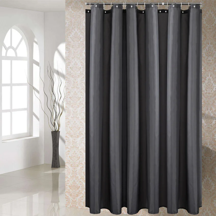 grey shower curtain sets