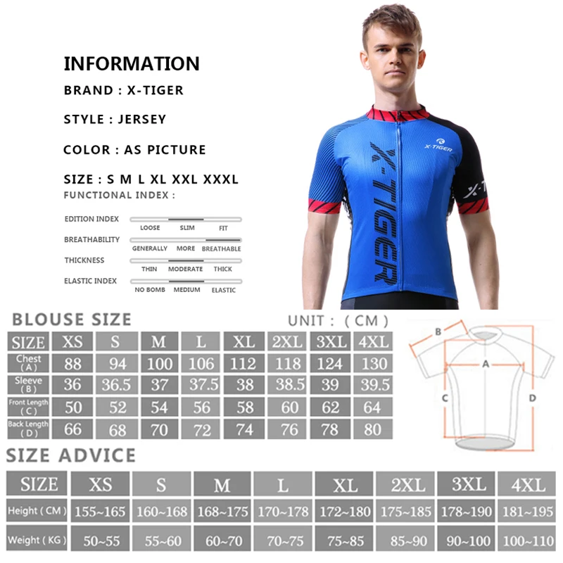 X TIGER Pro Велоспорт Джерси гоночный велосипед одежда MTB велосипедная летняя Hombre Maillot