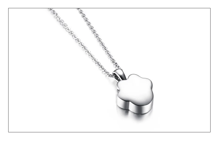 Meaeguet Dog Claws Ash Necklace Cremation Urn Necklace & Pendants For Women Memorials Jewelry Pet Casket Can be Open (3)