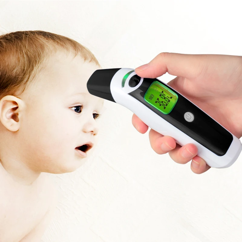 

Portable Infrared Thermometer Temperature Gun Non-contact Laser Baby Fever Temperature for Body & Surface