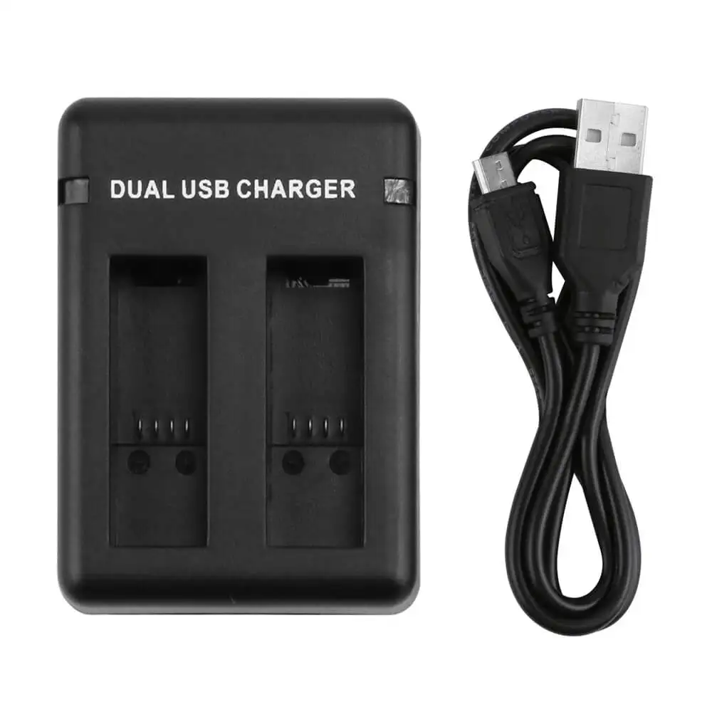 Dual Port Slot AHDBT-501 Battery Charger For GoPro Hero 6 5 Black Camera With USB Cable For Go pro Hero6Hero5 Black Accessories (1)