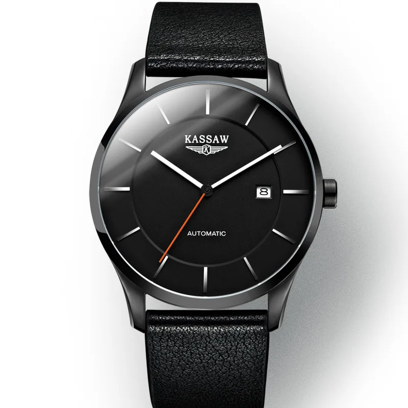

2019 Table Card Wrist Fully Automatic Mechanics Male Surface Ultrathin Hollow Out Belt Waterproof Watch Fashion Casual K863G