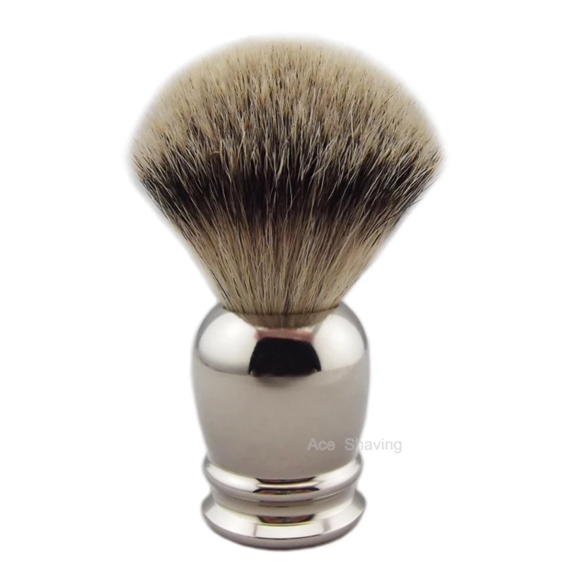 Ручка из нержавеющей стали Барсук пена для волос Расческа борода бритье аксессуары для ванной комнаты уход за лицом