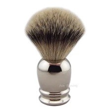 Ручка из нержавеющей стали Барсук пена для волос Расческа борода бритье аксессуары для ванной комнаты уход за лицом