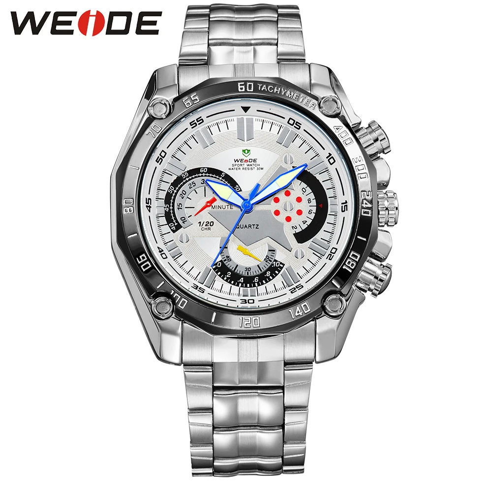 Prix pour WEIDE D'origine Robe Montres Hommes Marque De Luxe Bracelet En Acier Inoxydable Japon Mouvement Quartz Cadran Blanc Poignet Montres Pour Hommes Prix pour WEIDE D'origine Robe Montres Hommes Marque De Luxe Bracelet En Acier Inoxydable Japon Mouvement Quartz Cadran Blanc Poignet Montres Pour Hommes