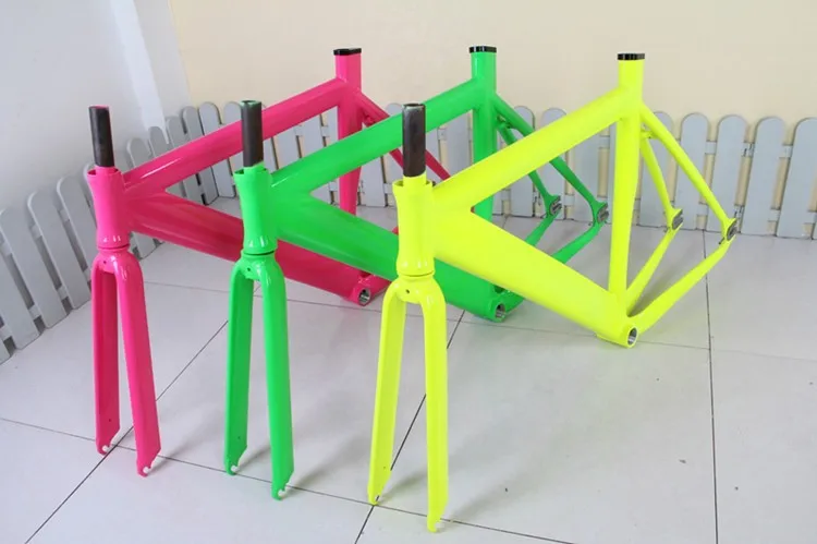 Discount Muscular 700C frame road bicycle aluminum alloy frame Fixed Gear Bike frame fork 52cm 48cm bicycle frame multicolour 2 Discount Muscular 700C frame road bicycle aluminum alloy frame Fixed Gear Bike frame fork 52cm 48cm bicycle frame multicolour 2