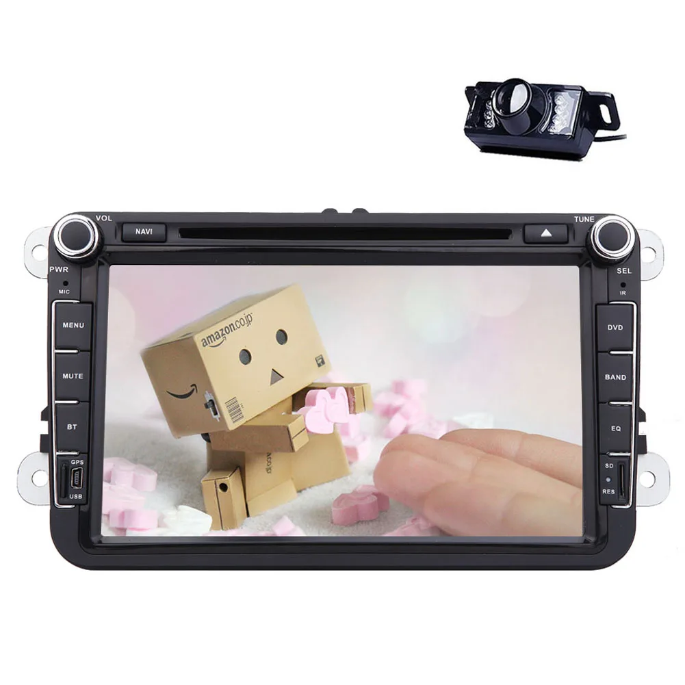 Clearance Car Stereo Audio iPod GPS Radio Logo Car DVD Player RDS Autoradio For VW Volkswagen In Dash Navi Music EQ Navigation FM 3D Map 13
