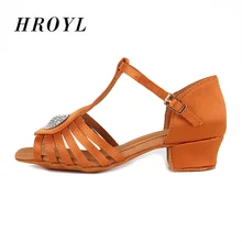 Новое атласное платье Туфли для латинских танцев Для женщин и девушек низкая танцевальные на каблуках Танго Обувь для танцев