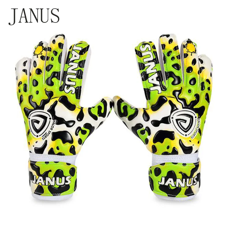 

Janus new style kids finger protection soccer gloves professional children soccer football Goalkeeper