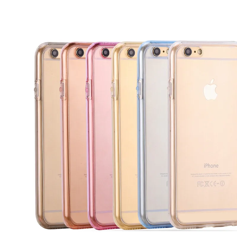 Мягкий прозрачный чехол с полным покрытием 360 градусов для iPhone X Xs Max XR 8 7 6 6s Plus